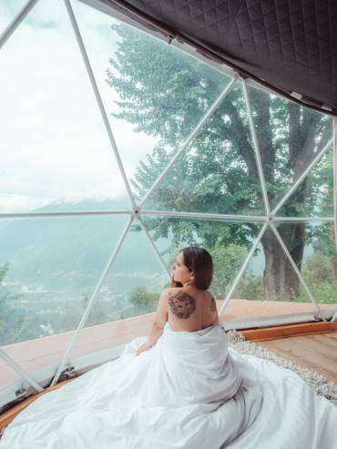 Glamp Eco Premium Luxury Bubble Dome Sethan Manali Himachal 16