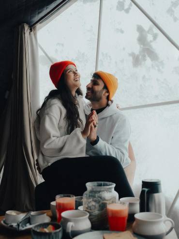 Glamp Eco Premium Luxury Bubble Dome Sethan Manali Himachal 4