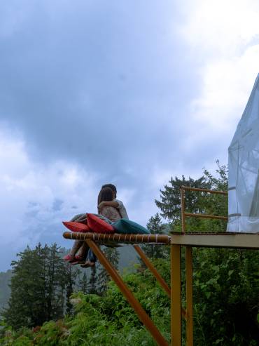 Glamp Eco Premium Luxury Bubble Dome Sethan Manali Himachal 6